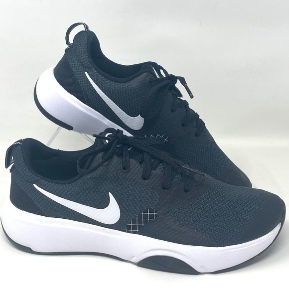 NIKE WOMENS Size DA1351 002 CITY REP TR BLACK WHITE Dk Smoke Grey Canvas Sneaker - Picture 1 of 9